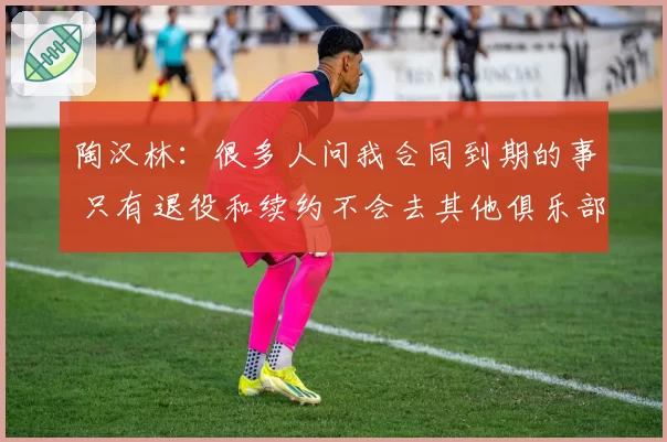 陶汉林：很多人问我合同到期的事 只有退役和续约不会去其他俱乐部